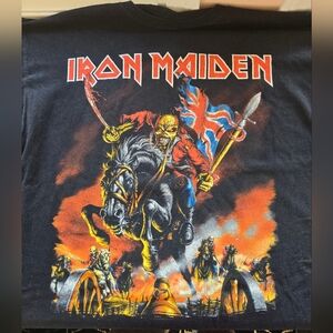 Vintage Iron Maiden Concert T-shirt Size XL